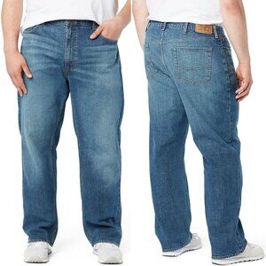 NWT New Levi Strauss Signature Relaxed Fit Flex Hazy Horizon Jeans Size 50 x 30
